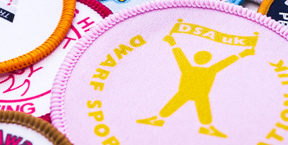 Gymnastic badge