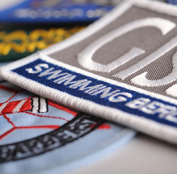 woven badges