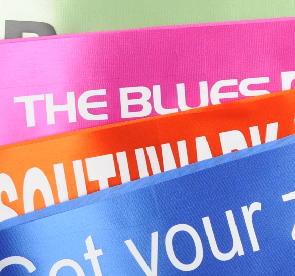printed sashes