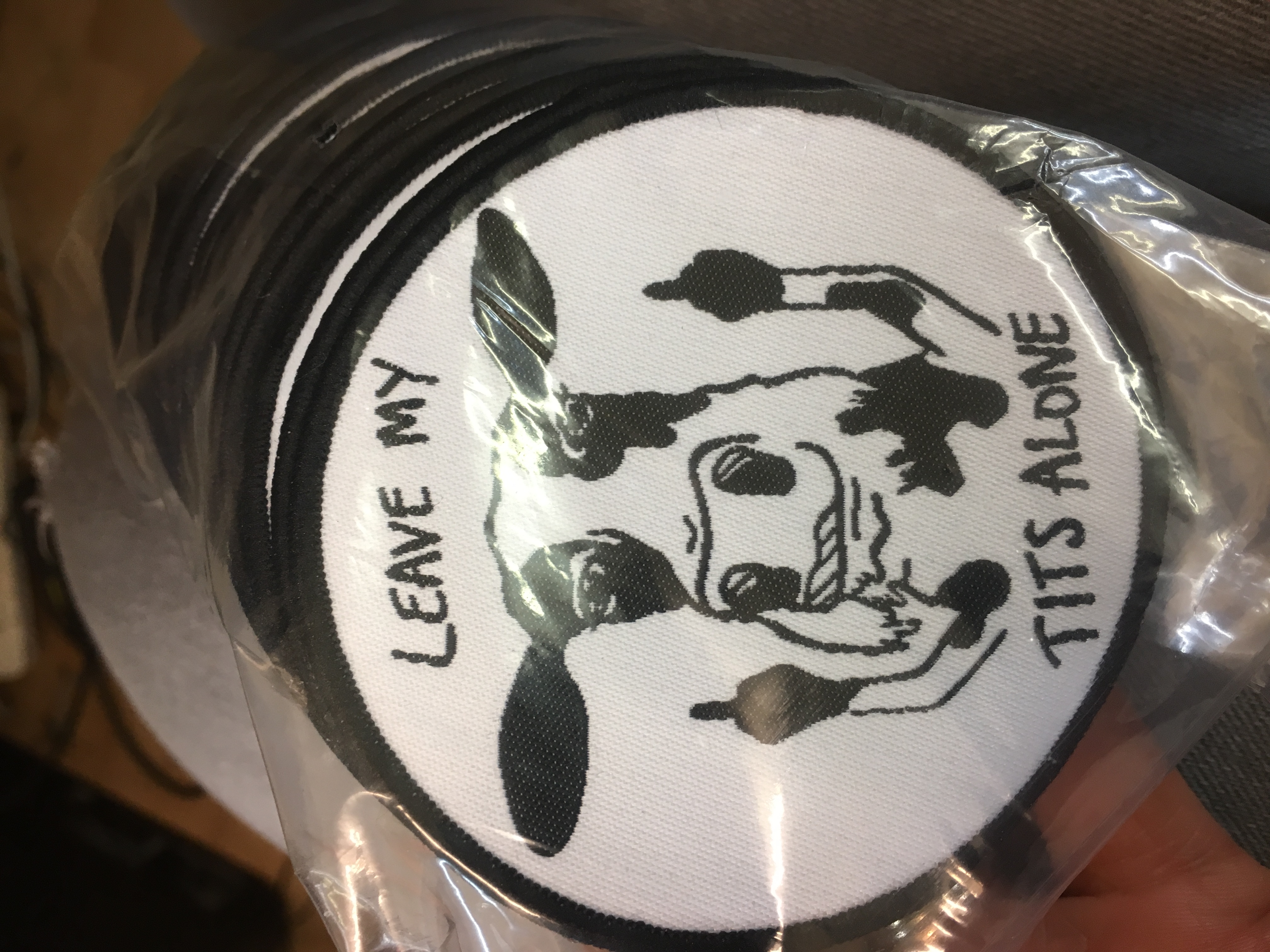 Woven Badges for 'That Vegan Cow'...